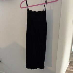 Free People Black Mini Dress